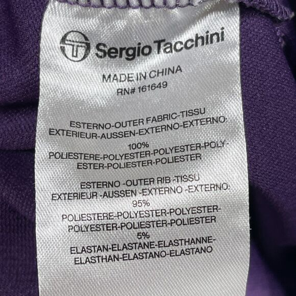 Sergio Tacchini Pants Men's XL Damarindo Palace Purple Track Joggers 32x29 - Picture 10 of 14